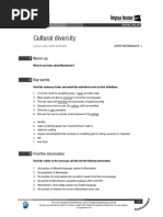 Cultural Diversity