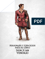 Ejercicios y Personajes Don Juan Tenorio - GrafitoEditorial