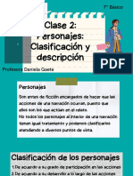 7mo Clase 2 Tipos de Personajes