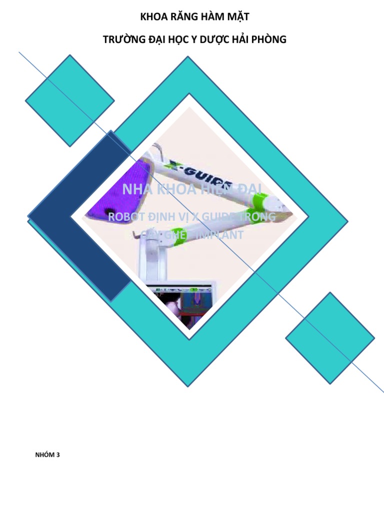 Robot Định Vị X Guide Trong Cấy Ghép Implant | PDF
