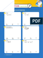 Ejercicios Teoria de Exponentes