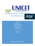 Formulacion de Proyectos