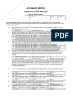 TD Module #1 Questionaires