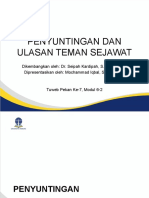 Pertemuan 7 - M06-2 Penyuntingan Dan Ulasan Teman Sejawat