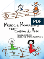 Livro - Música e Movimento No Ensino Da Arte - Karina - Certo