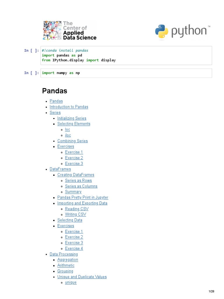 Python - Adv - 2 - Jupyter Notebook (Student) | PDF | Function ...