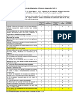 1. Cuestionario de Adaptación al Divorcio-Sepración (CAD-S)