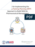 A Guide For Implementing The Approach To Build Skills For Pharmaceutical Management