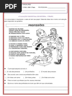 Atividades sobre Profissões para 3º Ano | PDF | Carreira e Crescimento ...