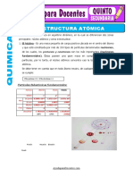 Estructura Atomica para Quinto de Secundaria