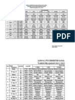 Jadwal Amad 2022-2023