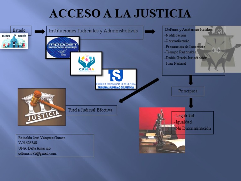 Acceso a la Justicia y Principios Clave | PDF