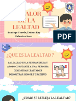 Diapositivas La Lealtad