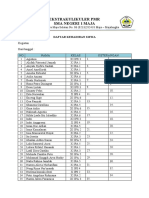 DAFTAR HADIR EKSTRAKULIKULER PMR