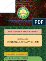 Pengantar Manajemen