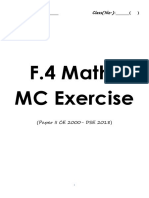 1st Term Exam MC Exercise With Answers