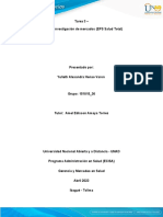 Avance, Investigación de Mercados (EPS Salud Total), Yulieth Henao