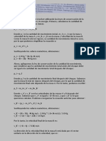 Leyes de Conservación de La Cantidad de Movimiento y La Energía