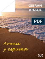 Arena y Espuma Khalil Gibran