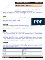 Chapter 2 Residential Status