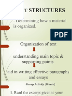 Eapp PPT Text Structures Week2
