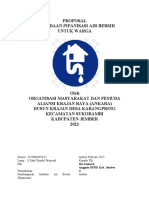 Proposal Pipanisasi Air Bersih Krajan