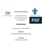 Presentación de Casos y Cuestionarios 1-3er Parcial Farmacologia