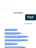 Threat Modeling: Dr. Onkar Nath