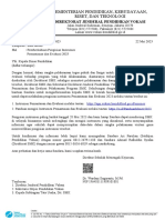 Bid. Progrev - Surat Pemberitahuan Pengisian Instrumen Pemantauan Dan Evaluasi Tahun 2023 - Rev
