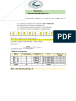 Ejercicios de Clase - Distribución de Frecuencias - 23-08