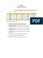 Repaso - Ejercicios de Distribuciones de Frecuencias