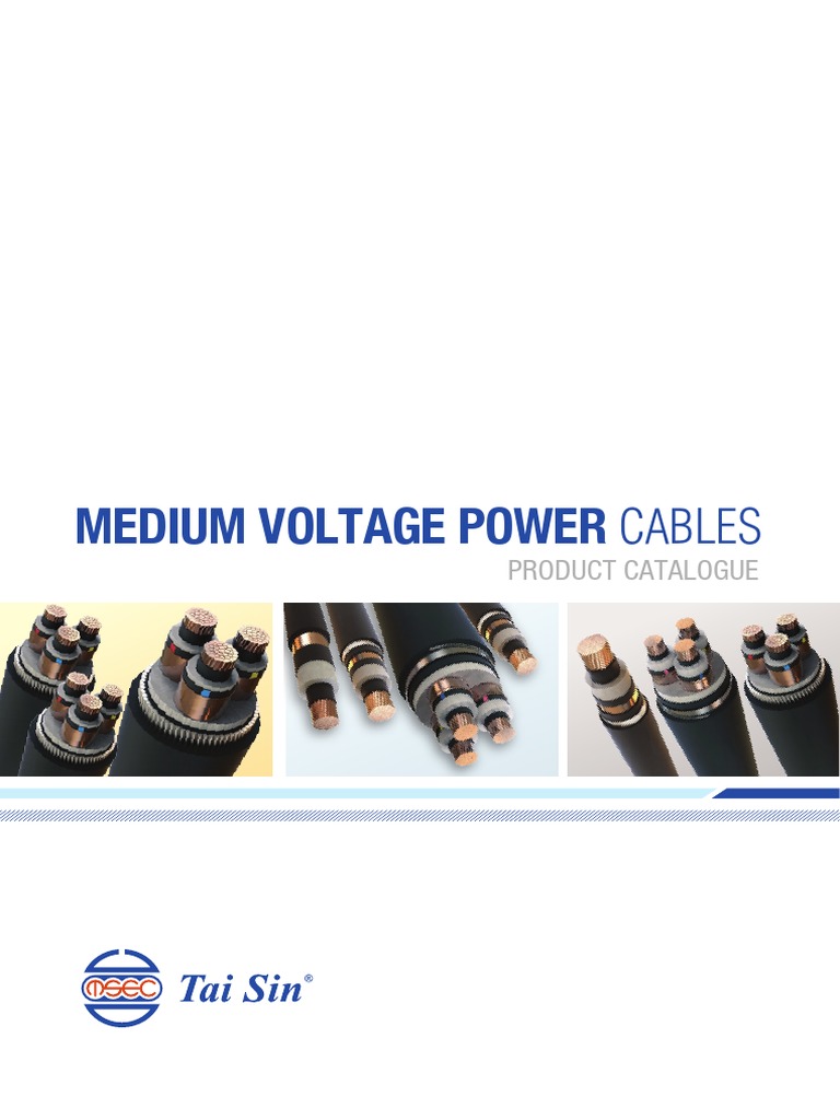 Medium Voltage Cable Catalogue | PDF | Insulator (Electricity ...
