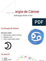 Presentación de La Energía de Cáncer