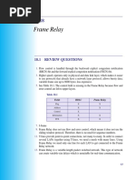 Frame Relay: 18.1 Review Questions