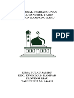 Proposal Masjid Nurul Yaqin