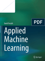 David Forsyth - Applied Machine Learning (2019)