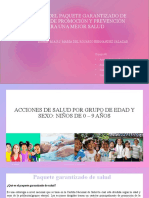 Acciones Del Paquete Garantizado de Servicios de Promoción-1