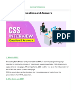 CSS Interview Questions and Answers - GeeksforGeeks