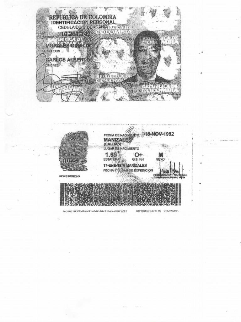 Cedula rector pdf
