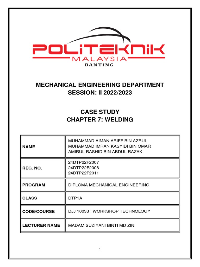 Welding Techniques in Workshop Technology | PDF | Construction | Welding