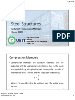 Steel Structures - Lecture 10