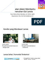 1 - Perawatan Dalam Membantu Pemenuhan Gizi Lansia (1 Desember 2022)