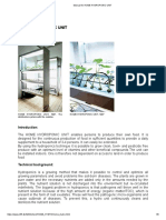 Manual For Home Hydroponic Unit