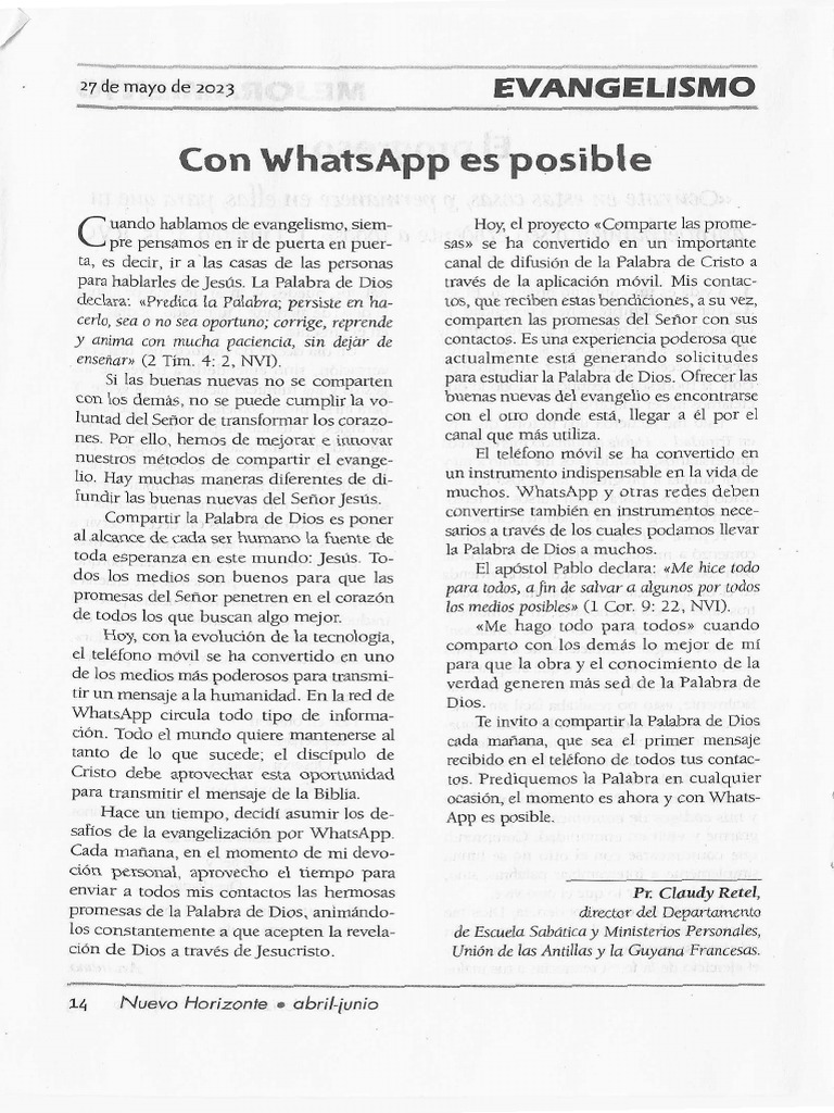 Marcando El Rumbo | PDF