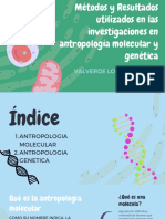 Presentación Biología Células Infantil Orgánico Verde y Azul