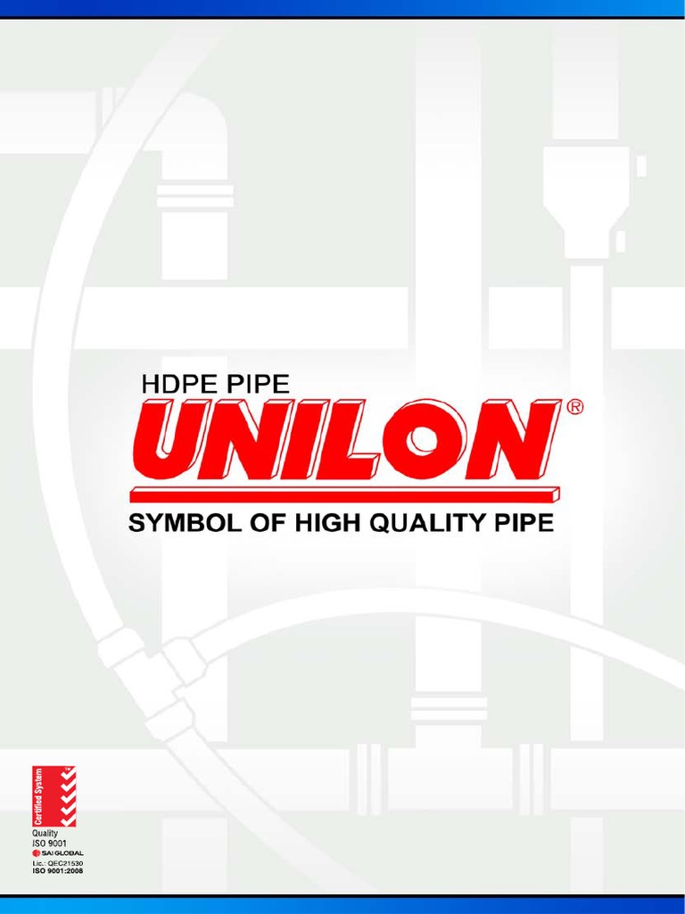Brosur HDPE UNILON | PDF