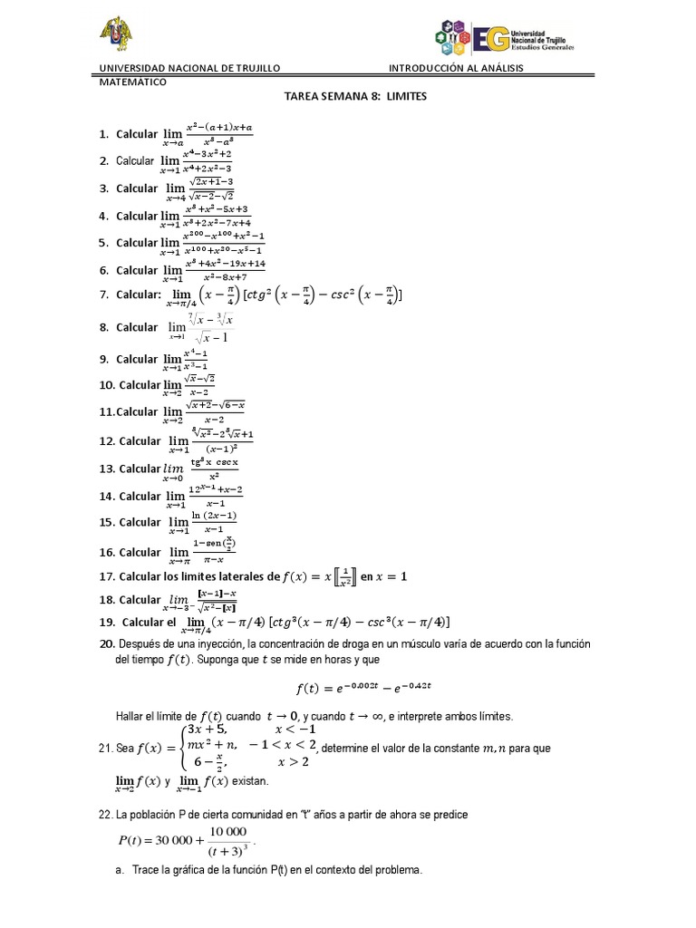 Tarea Semana 7 Pdf Función Matemáticas