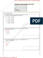 SSC CGL Tier 2 (Mains) Question Paper 6 March 2023 in English