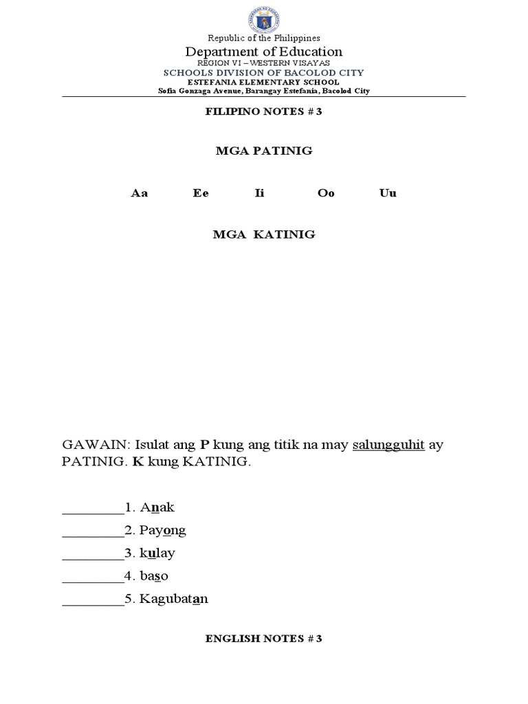 Grade 3 Activities Pdf Taste Food And Drink