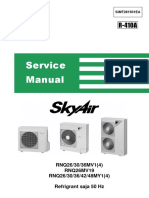 Service Manual SkyAir Seri RNQ-M R-410A Refrigrant Saja 50 HZ (SiMT281501EA)